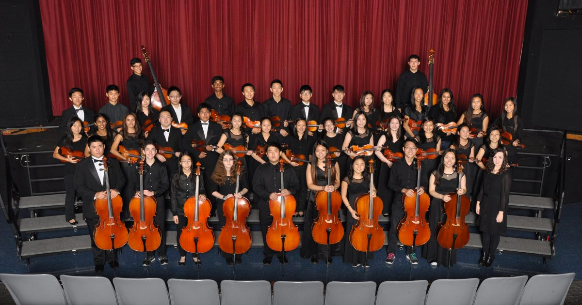 High School Music Department Recognition Program Concert