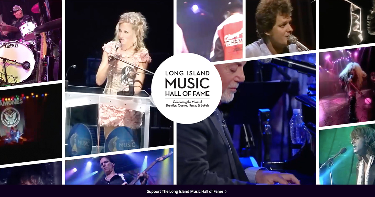 Long Island Music and Entertainment Hall of Fame launches website