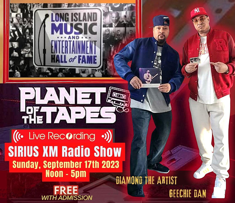 ‘Planet of the Tapes’ Radio Show to Record LIVE Broadcast from Long Island Music & Entertainment Hall of Fame on September 17th